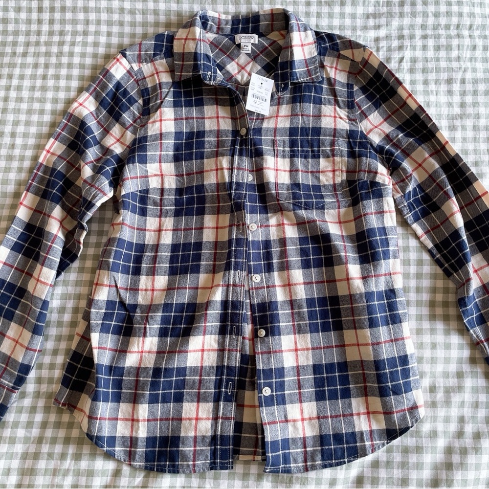 ✨NWT✨ J. Crew Flannel Shirt
